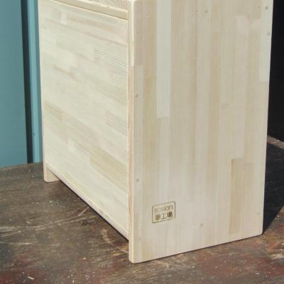 ふるさと納税 泉佐野市 手作り木製ままごとキッチン KHM-C棚付き素材色バージョン 099H2108 |  | 03
