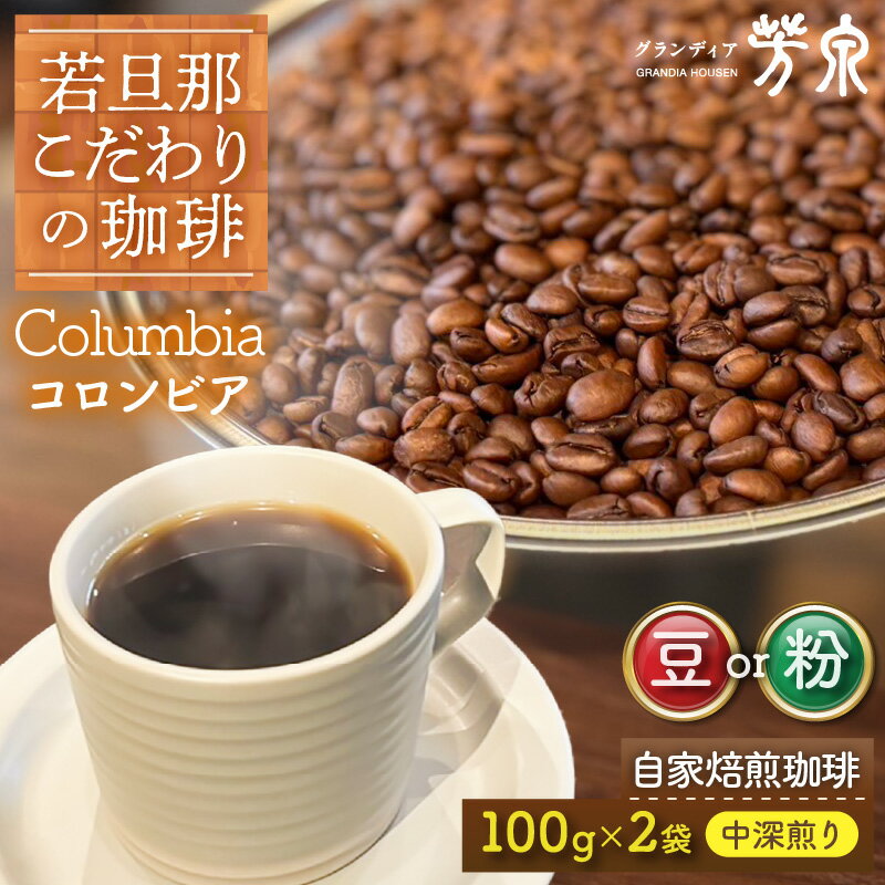 【ふるさと納税】【豆と粉選べる】Caféだいな荘　自家焙煎コーヒーコロンビア グランディア芳泉若旦那こだわりの珈琲