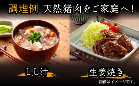 ≪脊振ジビエ≫イノシシ肉バラエティ3回定期便 総量2.4kg【ブイマート・幸ちゃん】 [FAL056]