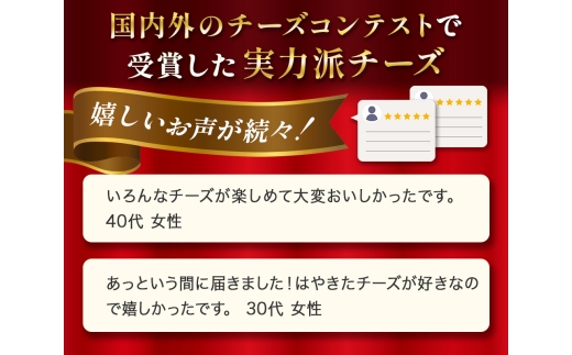 ＜世界チーズコンテスト受賞＞夢民舎はやきたチーズ大人気セット_ チーズ セット カマンベール スモーク モッツァレラ カチョカバロ 詰め合わせ 食べ比べ 贈答 ギフト 人気 国産 北海道 産地直送 人