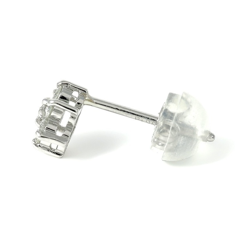プラチナダイヤ　ピアス　トータル0.2ct　E280DI-P NSAN007