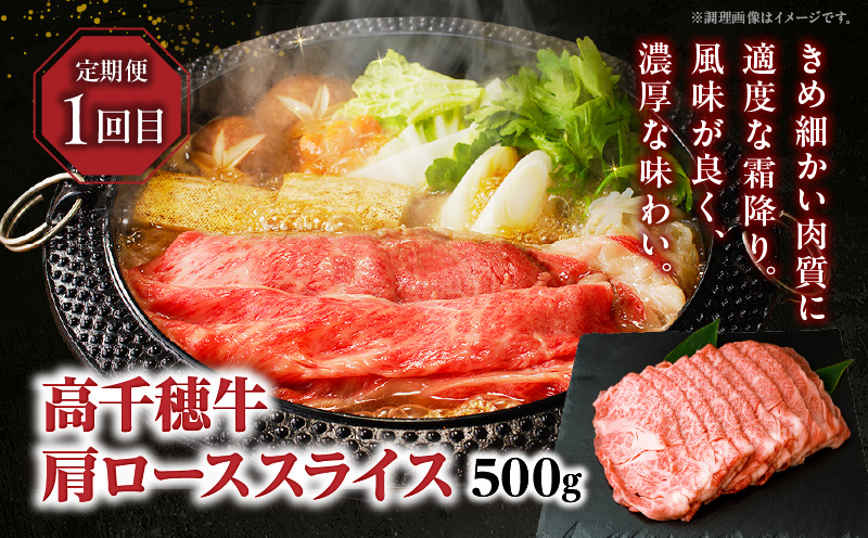【JALふるさと納税限定】【5月限定受付】高千穂牛 焼肉 BBQ 食べ比べ 3か月定期便 総計1.8kg（肩ロース・バラ・ロース・カルビ）国産和牛 ブランド牛 牛肉 焼肉用 冷凍 焼肉セット 焼肉定期