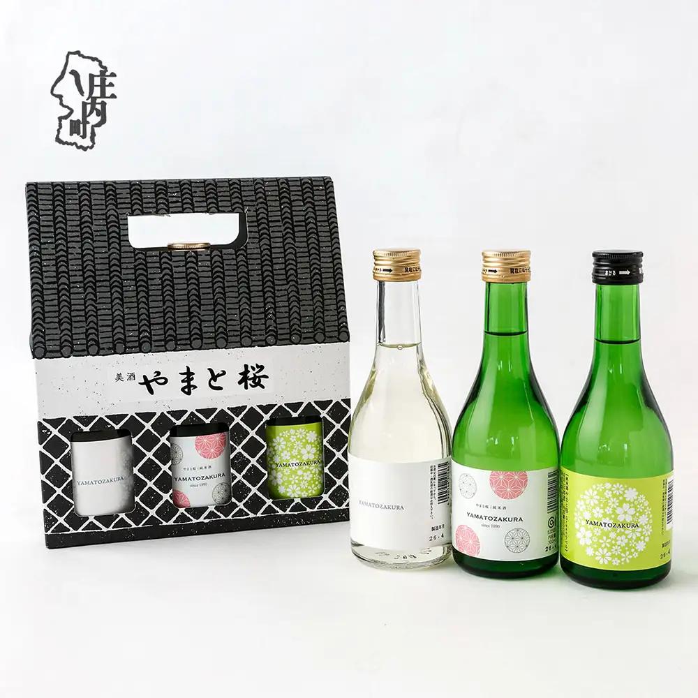 やまと桜 Choi飲みセット 300ml×3本 日本酒 飲み比べセット 八反錦 出羽の里 純米酒 地酒 山形県産 ミニボトル 飲み切りサイズ 晩酌 ギフト 自分用 香りを楽しむ