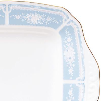 ふるさと納税 みよし市 ノリタケ【レースウッドゴールド】28.5cmスクエアプレート |  | 01