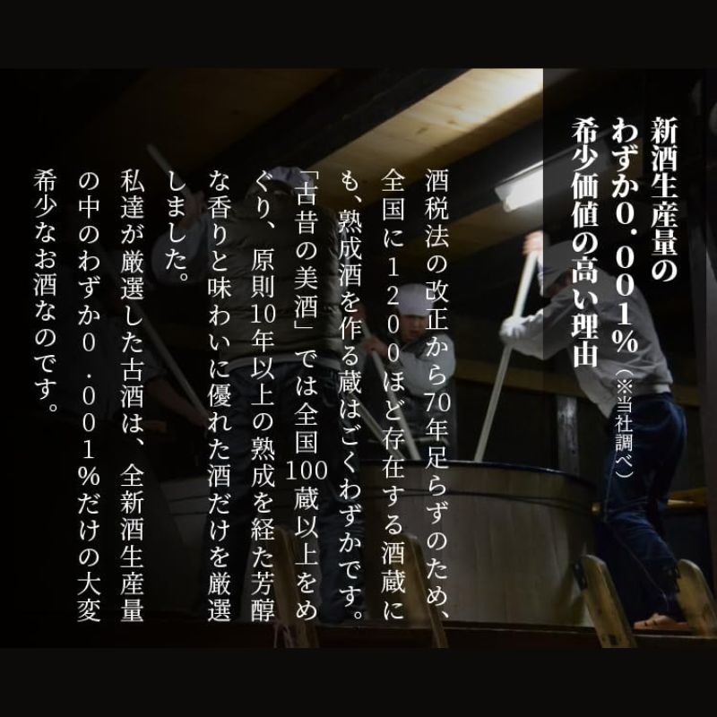 古昔の美酒　2010　龍力　純米　日本酒 お酒 熟成古酒 姫路市 兵庫県