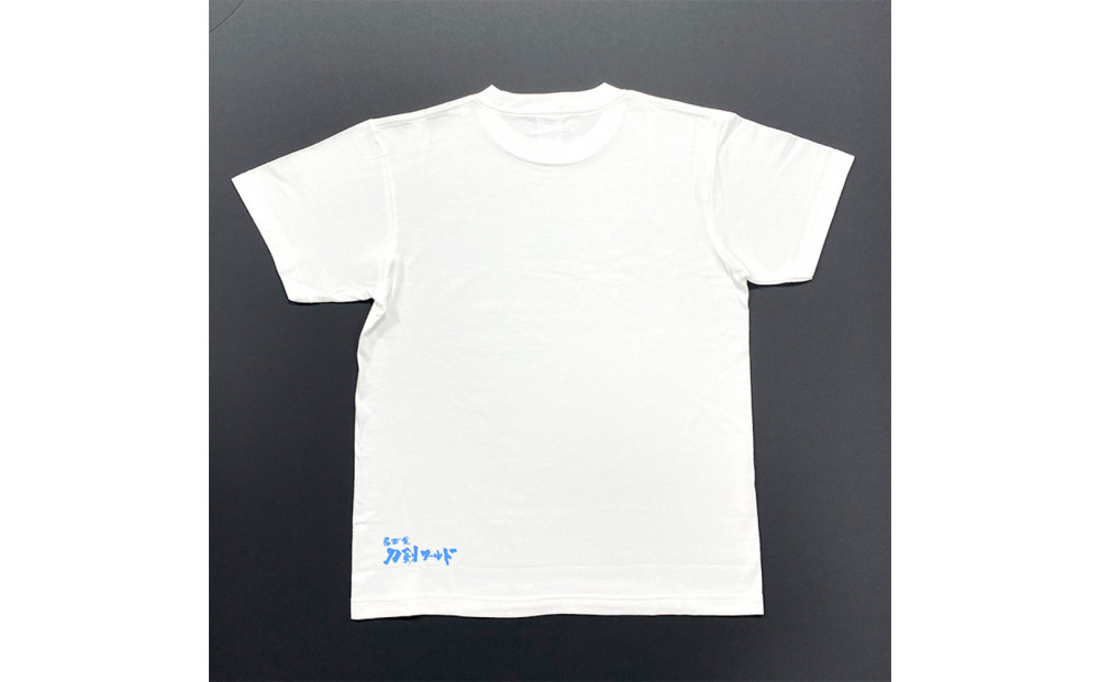 オリジナル【三英傑家紋Tシャツ】Lサイズ（ホワイト）／名古屋刀剣博物館