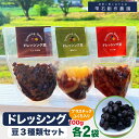 【ふるさと納税】煮豆 大豆 ドレッシング豆 3種類セット プラスチック袋入り おすすめ 味付き 醤油 トマト 果物 加工品 ドレッシング 味付き 味付け豆 サラダ スープ 簡単調理 時短 特産豆 黒千石 黒豆 小豆 インゲン豆 ナンブシロメ 雫石創作農園 岩手県 雫石町 送料無料
