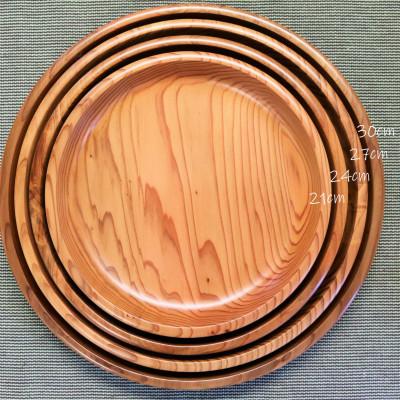 ふるさと納税 馬路村 魚梁瀬杉 盆/直径30cm【406】 |  | 03