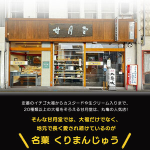 甘月堂 名菓 くりまんじゅう 4個入 饅頭 栗