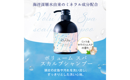 定期【2か月1回配送 計3回】 頭皮ケア VoluMe Spa　scalp shampoo・VoluMe Spa　scalp maskセット【092023-3】
