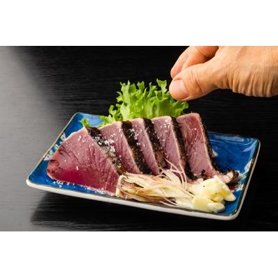 ふるさと納税 南国市 土佐沖一本釣り戻りカツオわら焼き生たたき【一節文6人前・650g〜750g】