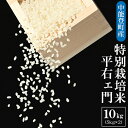 【ふるさと納税】中能登町産　特別栽培米 平右ェ門（へいよもん）白米5kg×2