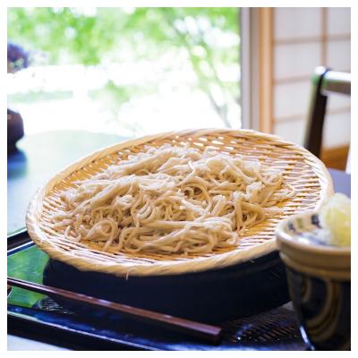 ふるさと納税 佐野市 手打そばかみやま　冷凍生そば　5合