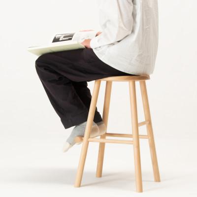 ふるさと納税 旭川市 旭川家具　WOWの【 log　(スツール)】　カラー:グリーン_03210 |  | 01
