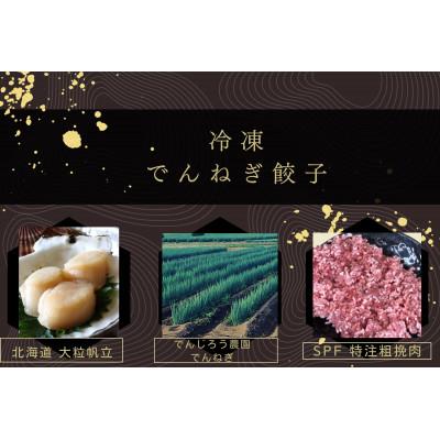 ふるさと納税 潮来市 あまトロ葱で作った「でんねぎ餃子」　50個(10個×5パック) |  | 02