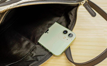 パンチングサコッシュ ライトグレー