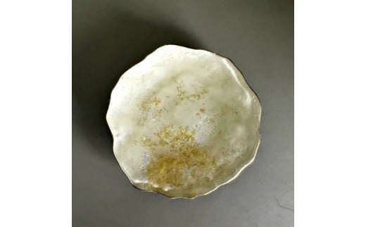 
            【選べるカラー】 豆皿 口金ロック 古代金箔
          