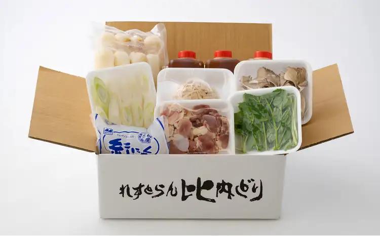比内地鶏きりたんぽ鍋セット（３人前）　130P1510【れすとらん比内どり（ 比内物産開発）】