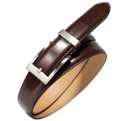 ふるさと納税 泉佐野市 本革オートロックベルト30mm幅 ダークブラウン tav0039 G3274