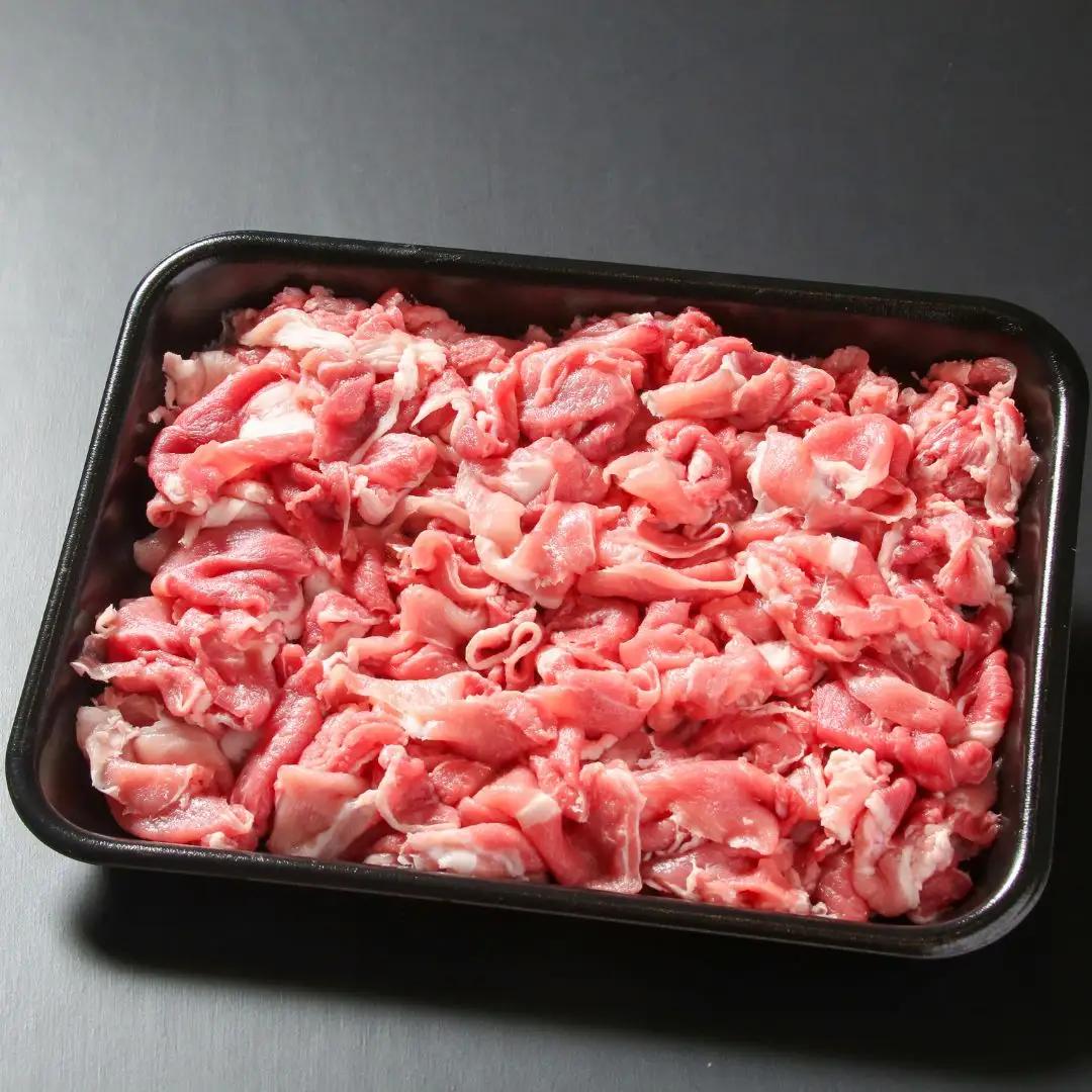 結旨豚 バラスライス 500g 切り落とし 500g 計1kg 冷凍真空パック | 肉 お肉 豚肉 国産 食べ比べ セット 白川郷 岐阜県 白川村 ブランド豚 人気 おすすめ ギフト 10000円 飛