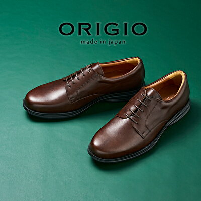 【ふるさと納税】ビジネスシューズ 紳士靴 本革 イタリアンレザー コンフォート木型 ORIGIO ORG1001 ダークブラウン 日本製 奈良 大和郡山 フォーマル 冠婚葬祭 ドレスシューズ 国産 奈良県 大和 ふるさと納税 成人式 高級 ギフト 贈り物 通勤 スーツ おしゃれ BN002