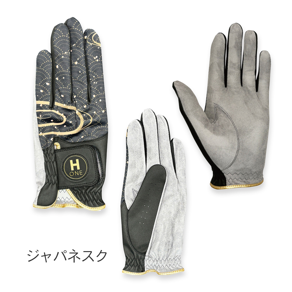ゴルフ用手袋（メンズ左手用）H-ONE Graphic (エイチ-ワン グラ