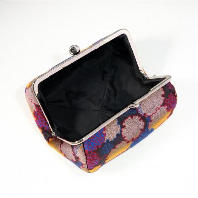 ふるさと納税 与謝野町 コロリンポーチ　小紋柄(黒色) |  | 02