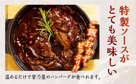 【全12回定期便】国内肥育 冷凍 馬肉ハンバーグ 計1kg ( 200g × 5個 ) 国内肥育 デミグラスソース入り 小分けハンバーグ 個包装ハンバーグ 惣菜 湯煎 熊本ハンバーグ 国産ハンバーグ 