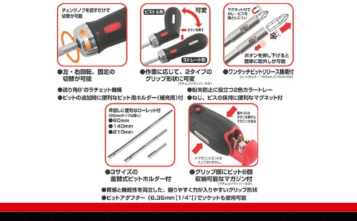 TONE トネ ラチェットドライバーセット ( RDS32 ) 15001-40000566｜工具 整備士 自動車 バイク DIY 日本製 メンテナンス