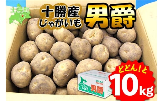 
北海道 じゃがいも 男爵 10kg 北海道産 十勝産 男爵芋 男爵イモ 男爵薯 ジャガイモ 芋 いも ポテト お取り寄せ まとめ買い 送料無料 十勝 士幌町 【V03】
