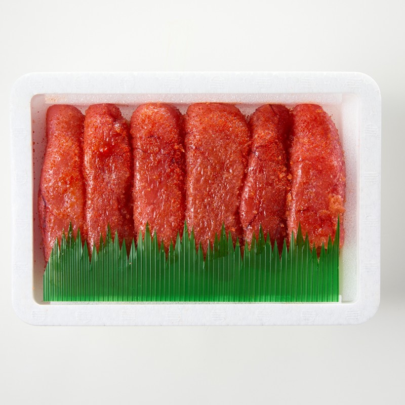 博多名物明太子食べ比べ かねふく辛子明太子徳切400g・宮近近海産辛子明太子700g【034-0056】