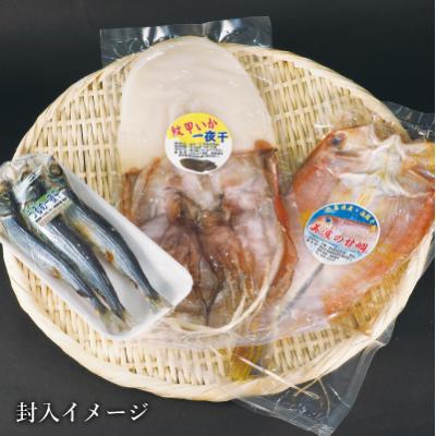 ふるさと納税 美波町 漁港直送!はまみや海産の特選干物セット(小)