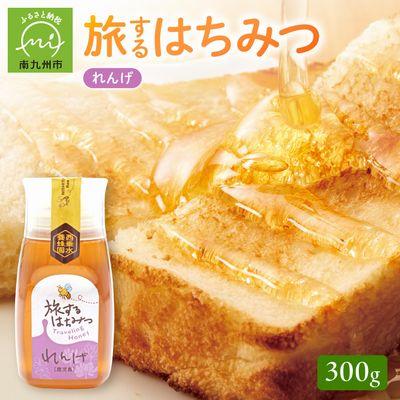 ふるさと納税 南九州市 旅するはちみつ300g【れんげ蜂蜜】