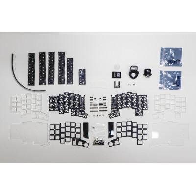 ふるさと納税 飛騨市 トラックボール付き40%左右分割キーボードキット Keyball44 黒 |  | 02