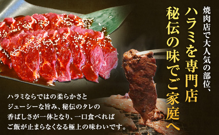 牛ハラミ タレ漬け 300g×4 8〜12人前 牛ハラミ
