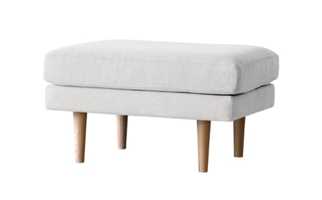 【グレー】 高野木工 LEO SOFA レオソファ オットマン ウォルナット脚 【5年保証】 ソファ インテリア 家具 九州 福岡県 筑後市