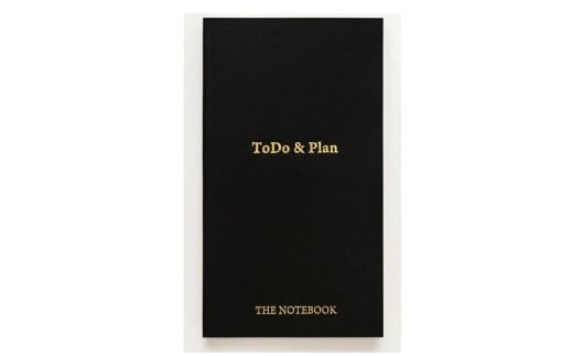 SZ0279　ToDo＆Plan　タスク管理ノート A5 スリム【ブラック】