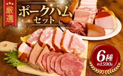 ＼ふるさと納税限定／ ポークハムセットA 6品 1590ｇ 6種 ブランド こだわり 高級 ステーキ 豚 レバー タン スモーク 燻製 ロース ハム 豚肉 肉 国産 BBQ バーベキュー ポーク ベーコン ハム 食べ比べ 小分け 贈り物 ギフト お歳暮 お中元 直送 千葉県 旭市 東総食肉センター株式会社 tss006