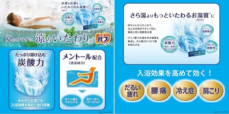SA3001　花王バブ クール 4種詰め合わせ　計6箱