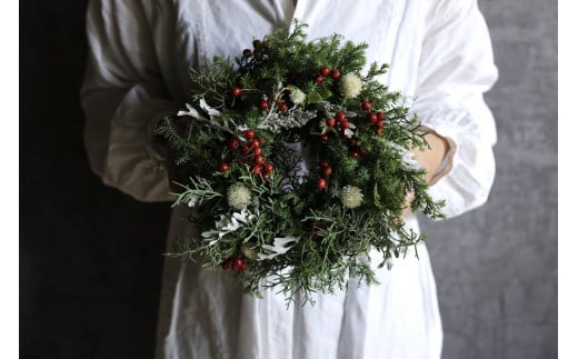 Xmas限定　クリスマスリース Φ20 ※2025年11月下旬頃より順次発送予定