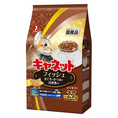 ふるさと納税 多治見市 【最短当日発送】キャネットチップ フィッシュ 国産 2.7kg キャットフード ドライフード