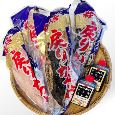 1本釣りかつお(戻り鰹たたき・戻り鰹刺身) 1Kg 2種類のタレ付 A3−116【配送不可地域：離島】【1166308】