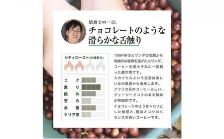 【豆】#905 ルワンダ スカイヒル コーヒー豆 310g 当日焙煎 大山珈琲