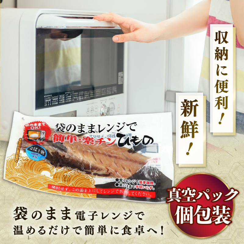 干物 詰め合わせ セット 5種 5枚 レンジ 簡単調理 真空パック 個包装 お手軽 ひもの あじ ほっけ さば フィーレ さば味醂 さけ 静岡県 沼津市 魚介 干物セット 美味しい 極上 静岡 沼津 