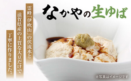 【全6回定期便】滋賀県産 旨とろ生ゆば3個パック ※北海道・沖縄・離島への配送不可　滋賀県長浜市/なかや[AQBK037]