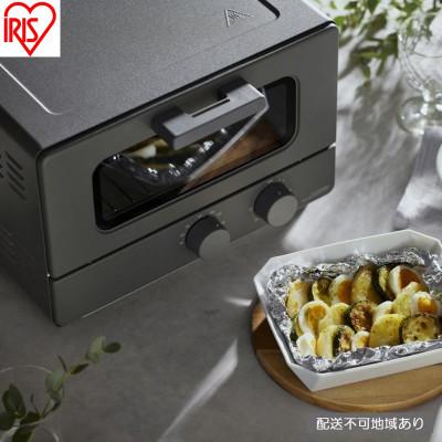ふるさと納税 大河原町 オーブントースター(4枚焼き)  ウォームグレー アイリスオーヤマ[53752859]