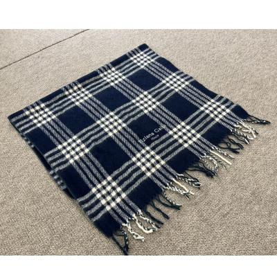 ふるさと納税 泉大津市 かわいいチェック柄の大判サイズひざ掛け　70×130cm