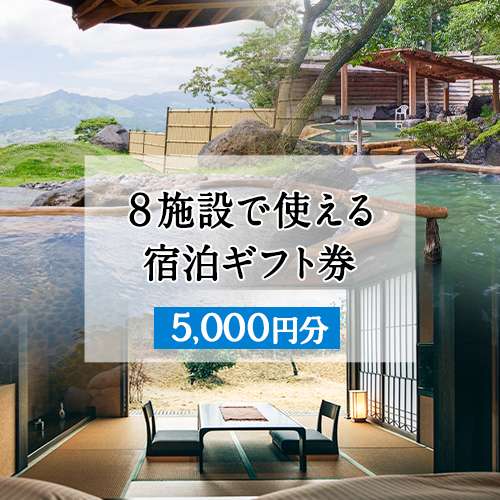 熊本県南阿蘇村10施設で使える宿泊ギフト券5000円分《30日以内に出荷予定(土日祝除く)》ギフト 旅館 温泉 一般社団法人みなみあそ観光局