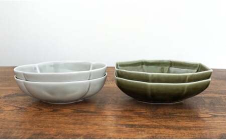 有田焼 小鉢 2種 4点セット 【金善製陶所】  皿 4枚 セット 取り皿 食器 器 35000円 A35-694