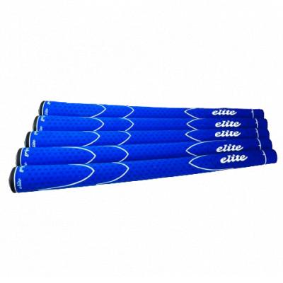 ふるさと納税 東大阪市 《バックラインあり/ブルー/5本》X360RUBBER　M60　ゴルフ練習器具　エリートグリップ